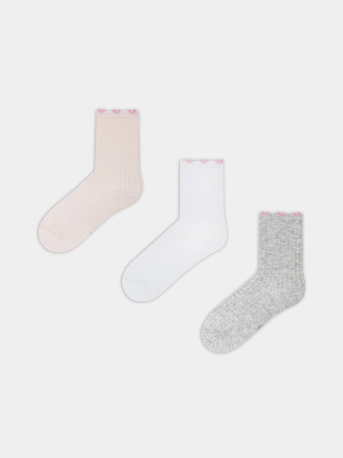 MARK FORMELLE Детские носки 575640 430A-3175 белый /св.серый меланж /зефирный/