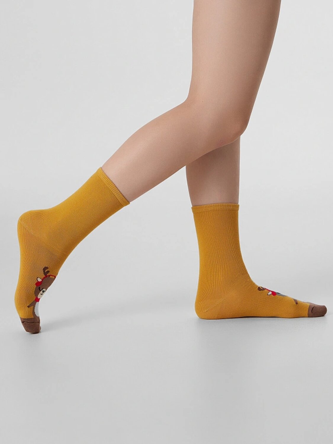 MARK FORMELLE Детские носки 575641 430A-3386 св.кэмел /я.красный /молочный/