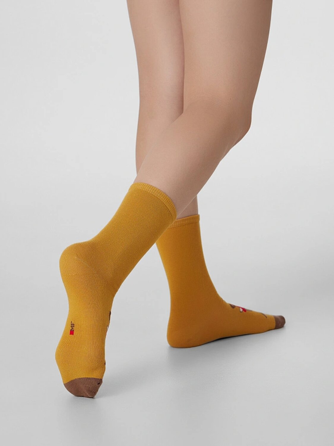 MARK FORMELLE Детские носки 575641 430A-3386 св.кэмел /я.красный /молочный/