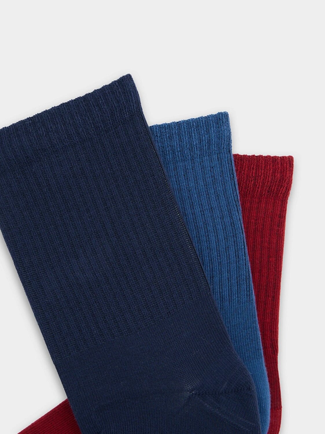 MARK FORMELLE Детские носки 575645 444A-1850 вишневый /джинсовый /т.синий/