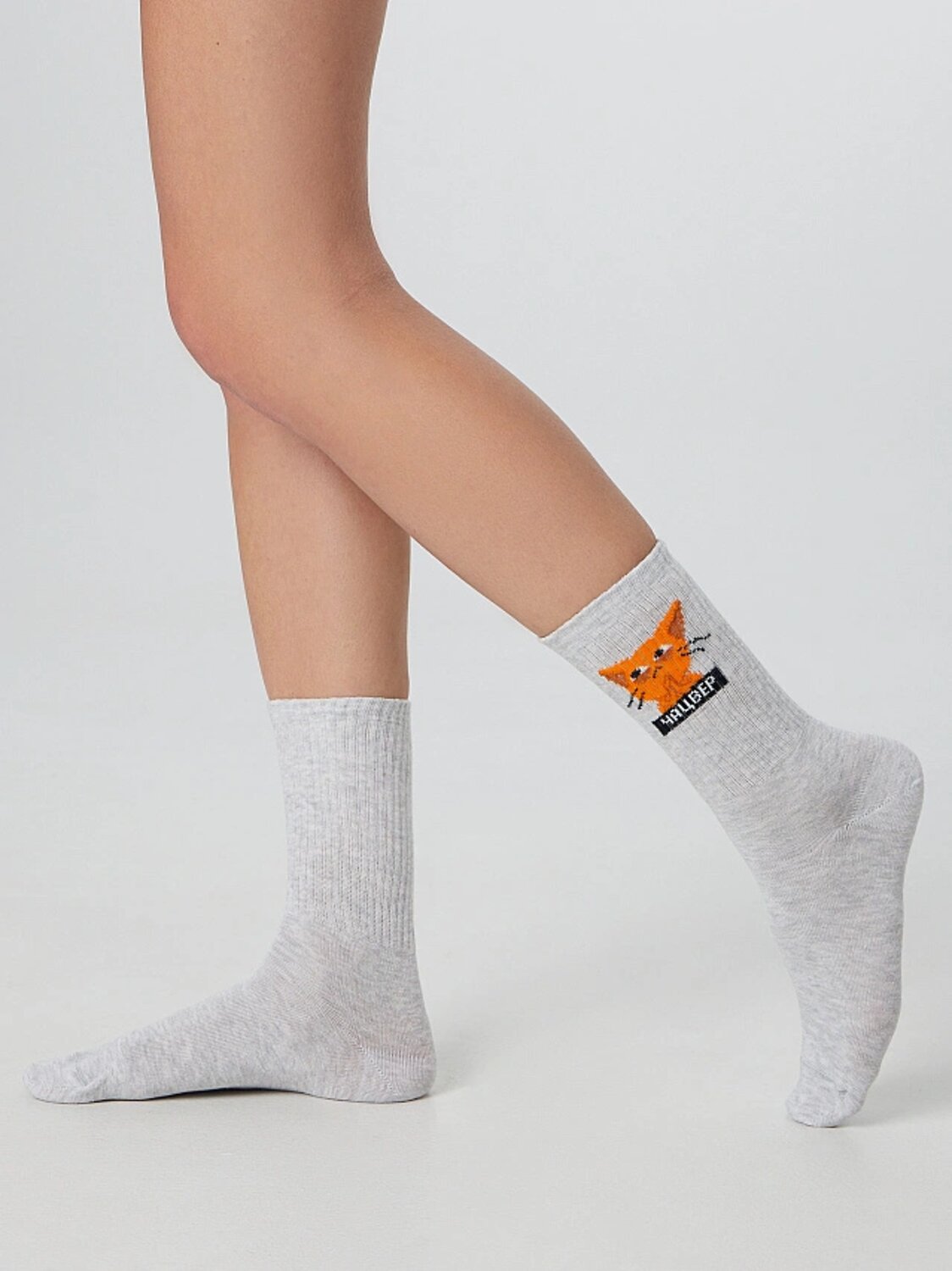 MARK FORMELLE Женские носки 575654 217K-2667 св.серый меланж
