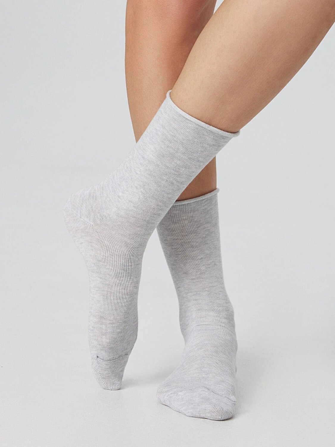 MARK FORMELLE Женские носки 575672 245K-1303 св.серый меланж