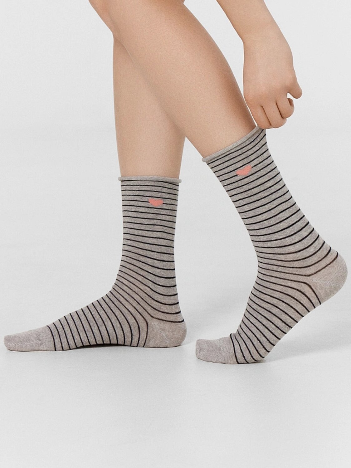 MARK FORMELLE Женские носки 575673 245K-2345 серый меланж