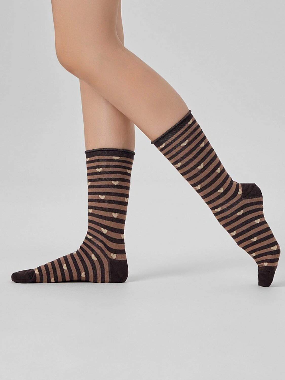 MARK FORMELLE Женские носки 575676 245K-3056 т.коричневый