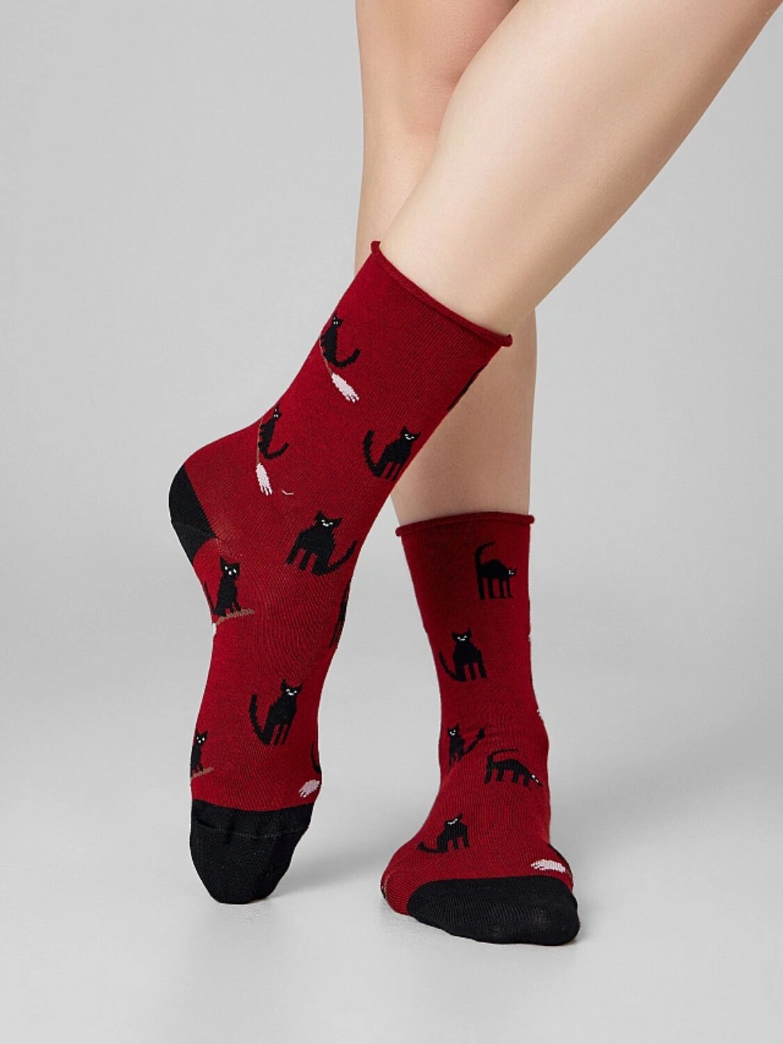 MARK FORMELLE Женские носки 575680 245K-3329 вишневый