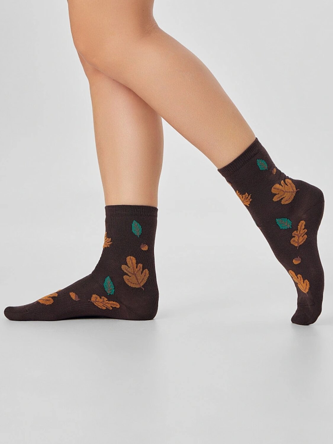 MARK FORMELLE Женские носки 575684 273K-3506 т.коричневый