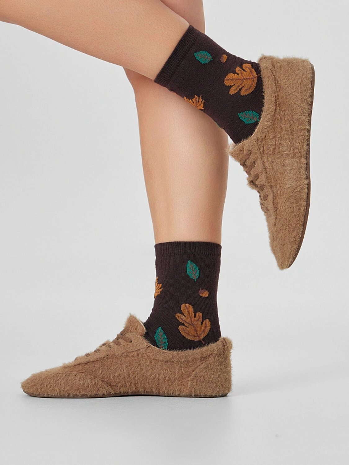 MARK FORMELLE Женские носки 575684 273K-3506 т.коричневый