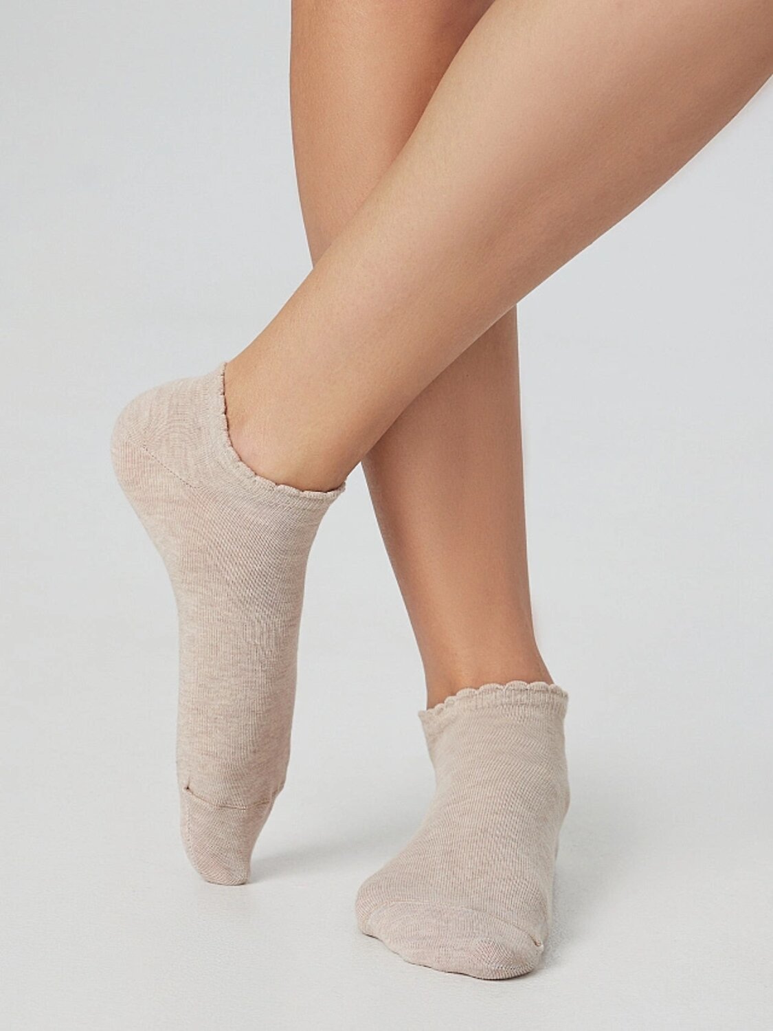 MARK FORMELLE Женские носки 575690 3004K-3122 бежевый меланж
