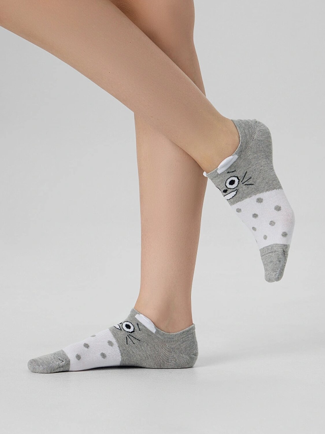 MARK FORMELLE Женские носки 575701 397K-2749 серый меланж