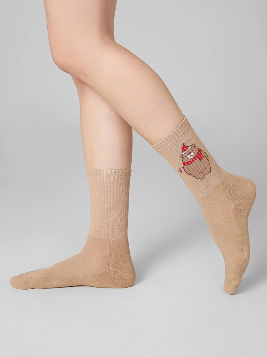 MARK FORMELLE Женские носки 575710 287K-2973 капучино