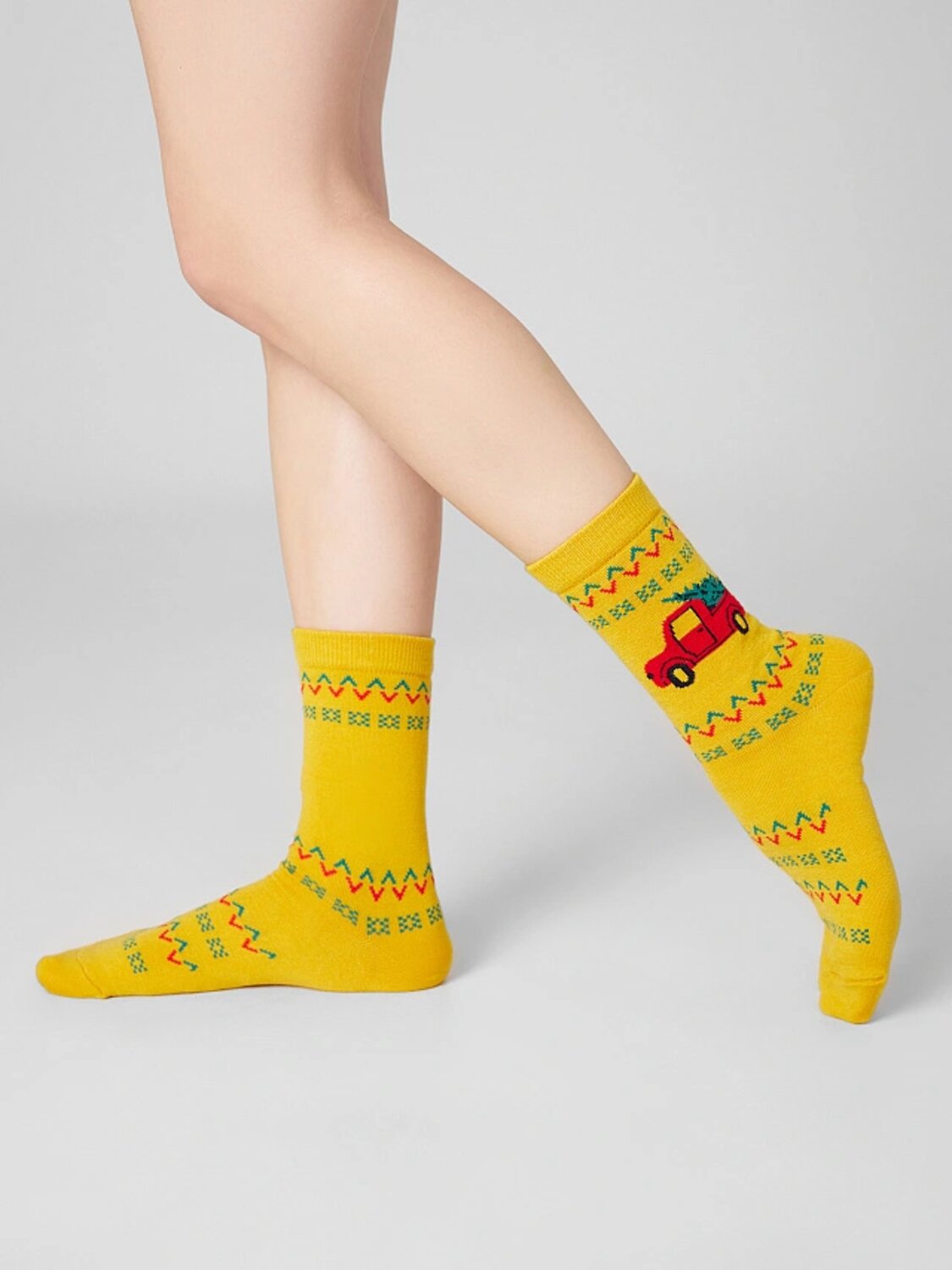 MARK FORMELLE Женские носки 575726 394K-2959 горчичный