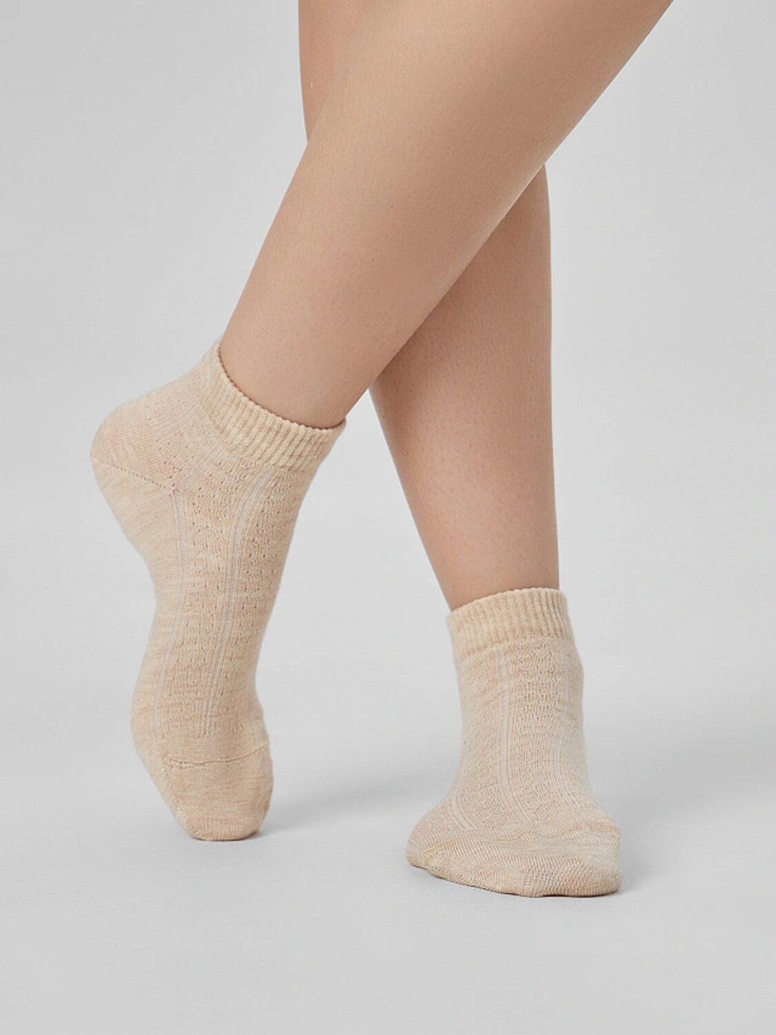 MARK FORMELLE Женские носки 575729 398K-2961 бежевый меланж