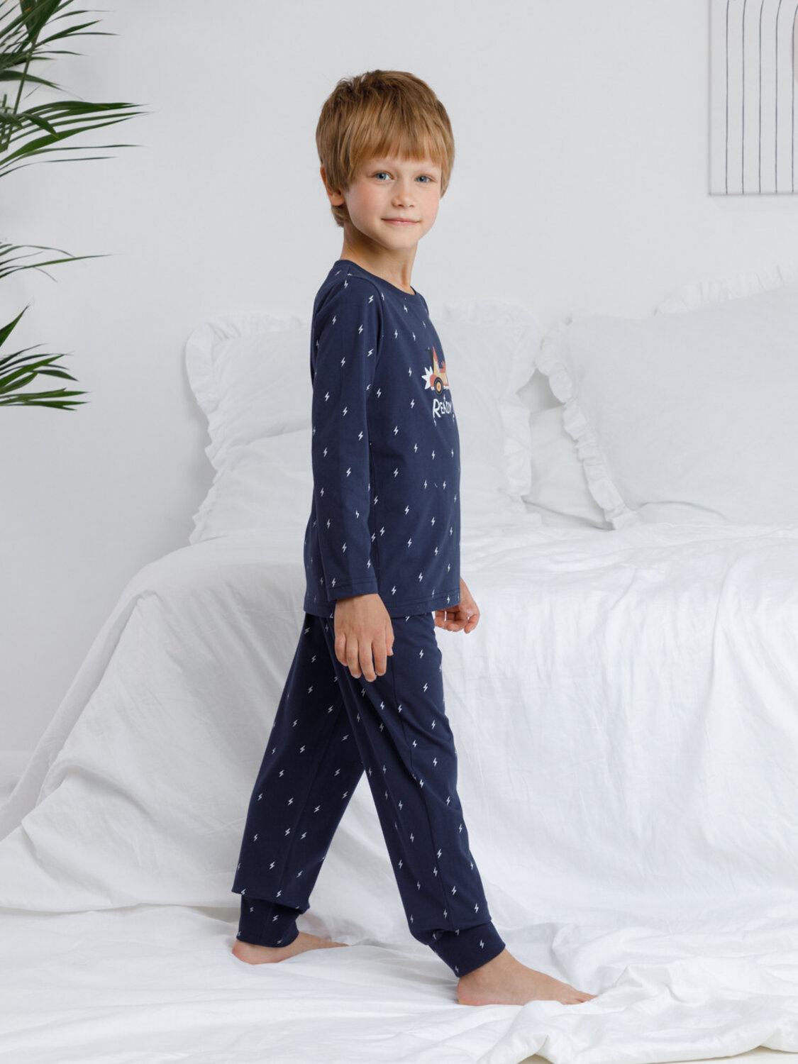 CROCKID Пижама 575746 К 1637 синий