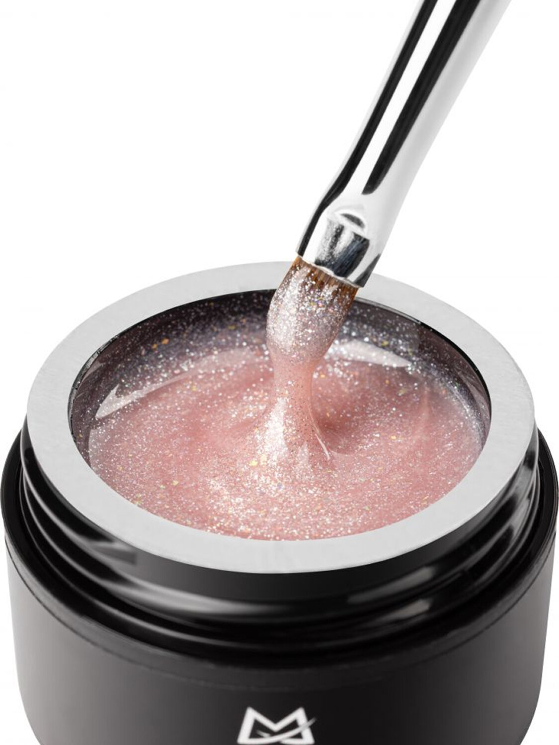 MANITA Гель моделирующий для ногтей с хлопьями юки / Builder Gel Moonlight №03, 15 мл 575767 28226 