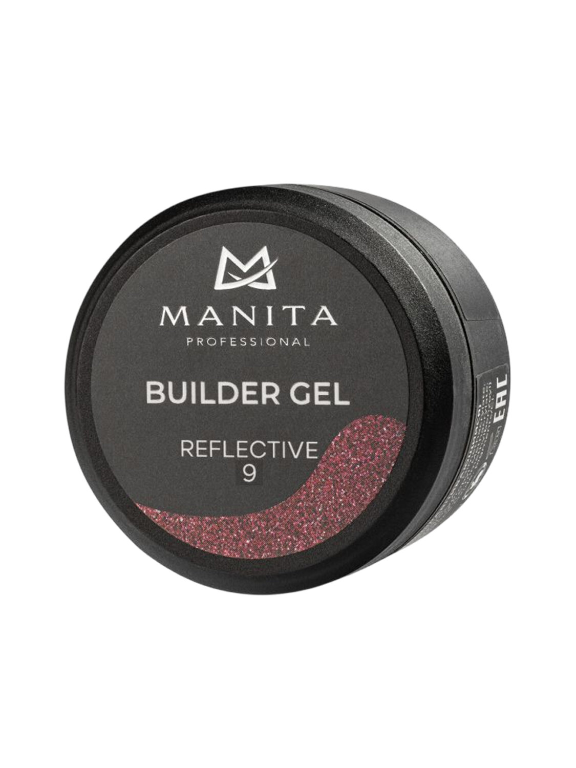 MANITA Гель моделирующий для ногтей светоотражающий / Builder Gel Reflective №09, 15 мл 575769 28238 