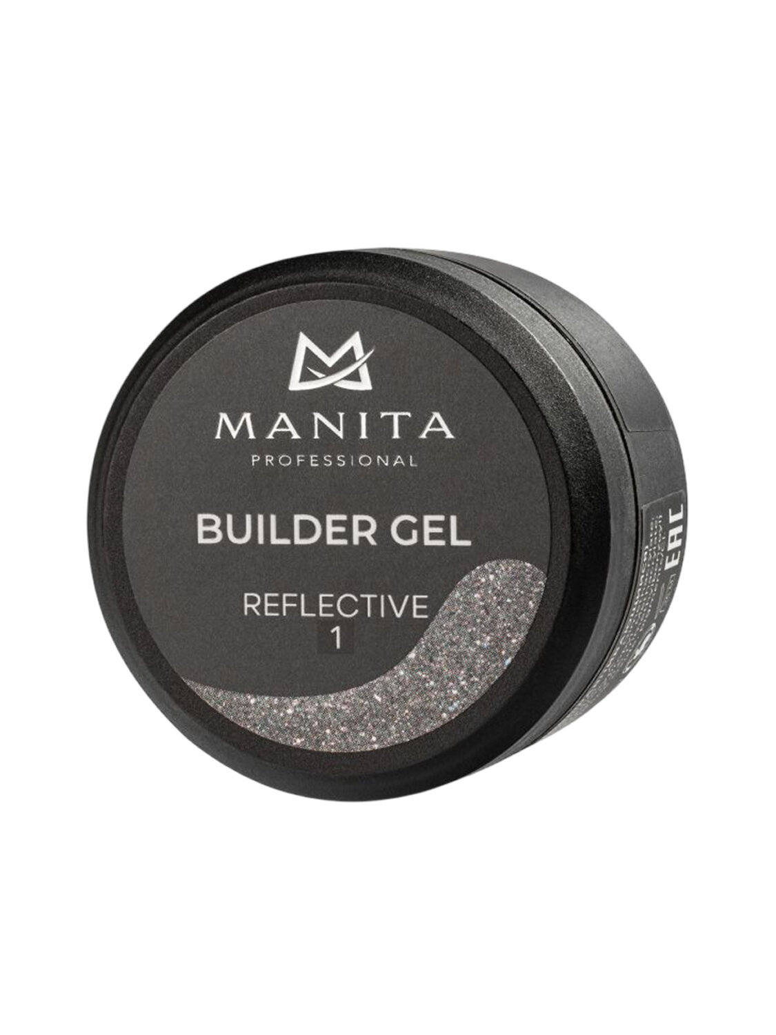 MANITA Гель моделирующий для ногтей светоотражающий / Builder Gel Reflective №01, 15 мл 575770 28230 