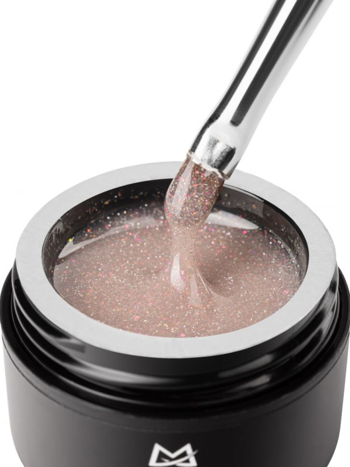 MANITA Гель моделирующий для ногтей с хлопьями юки / Builder Gel Flash №05, 15 мл 575779 28222 