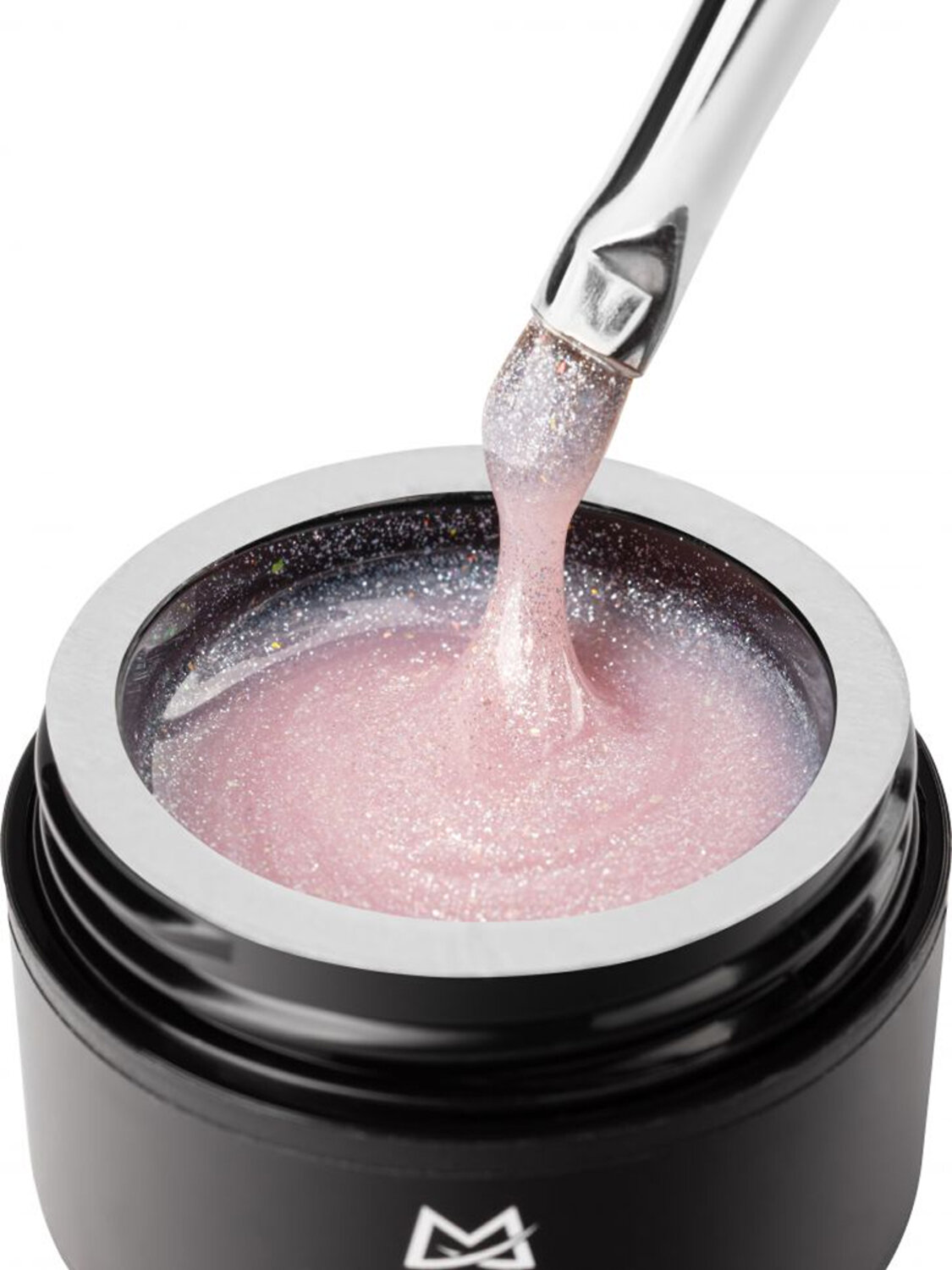 MANITA Гель моделирующий для ногтей с хлопьями юки / Builder Gel Moonlight №06, 15 мл 575785 28229 