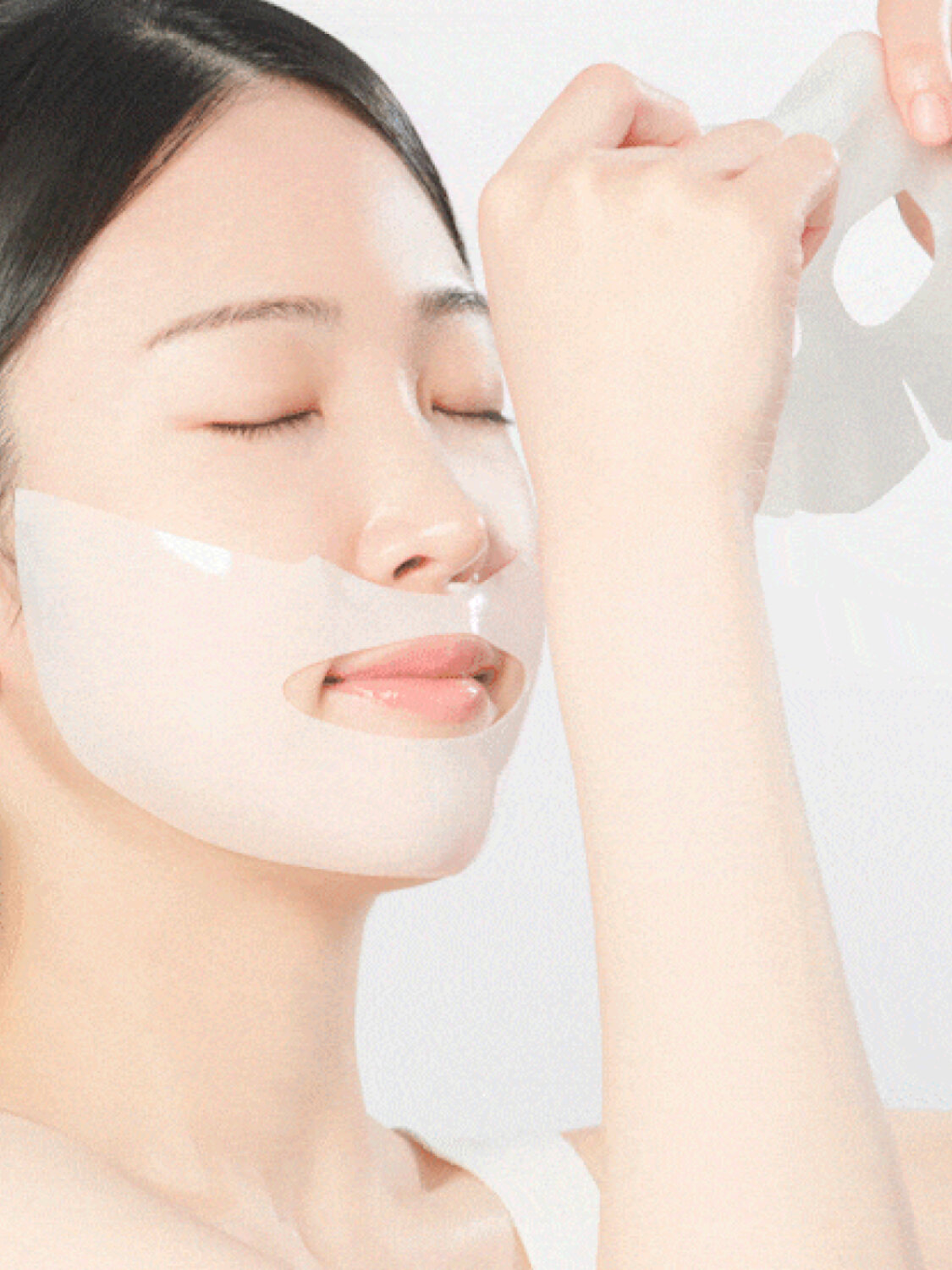 JMsolution Тающая гидрогелевая маска для лица с гиалуроновой кислотой / Bio-Multi Hya Waterfull Mask, 34 г 575792 28260 