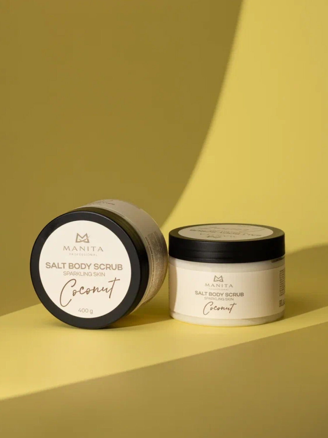 MANITA Соляной скраб-бальзам для тела / Coconut, 400 г 575809 28247 