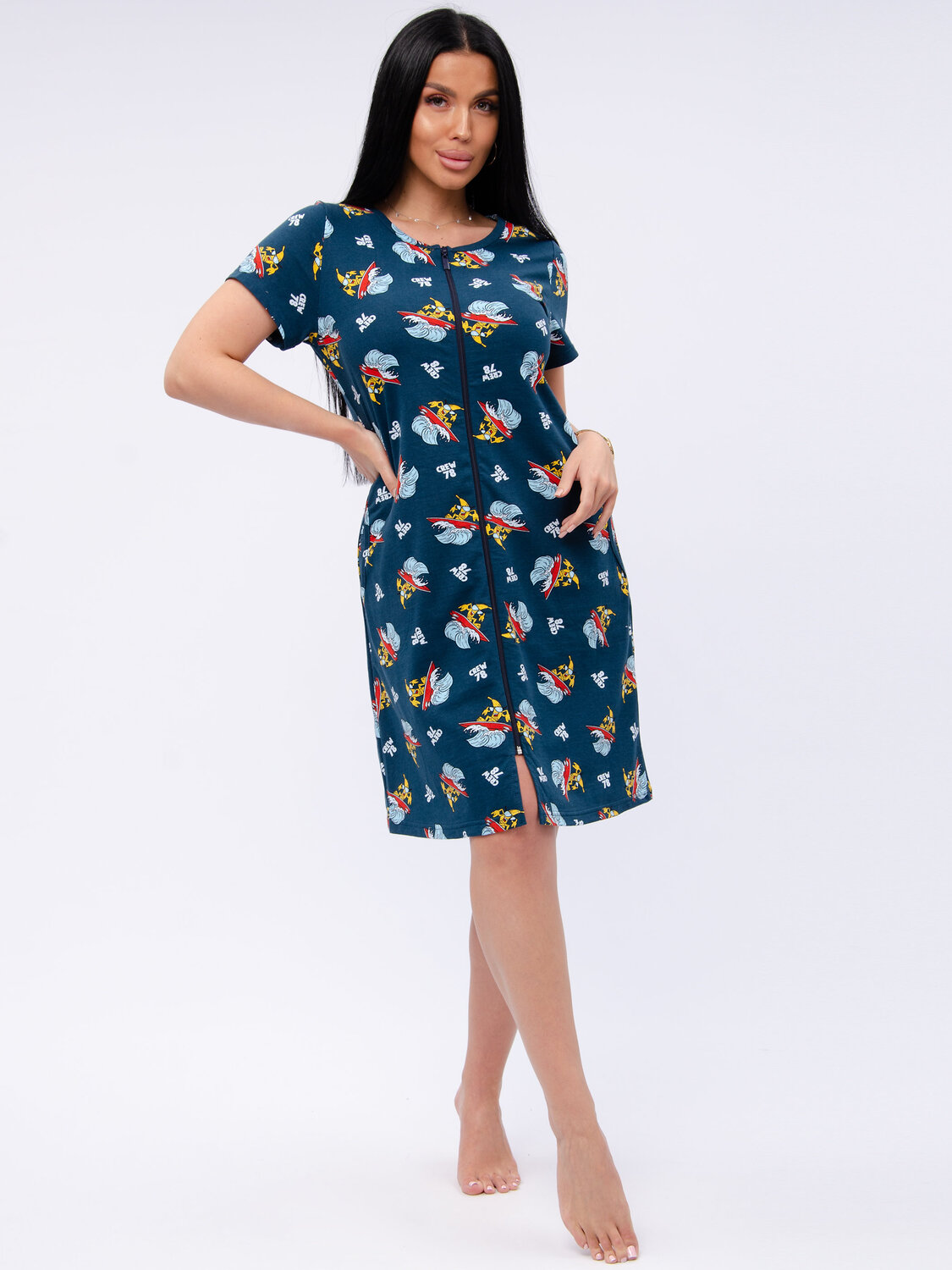 Malina Халат 575827 382б петроль