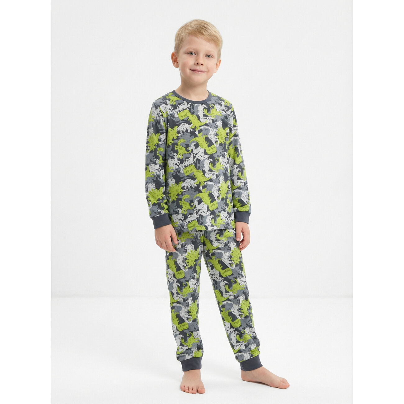 YOULALA Пижама 575878 0936102019 серо-зеленый