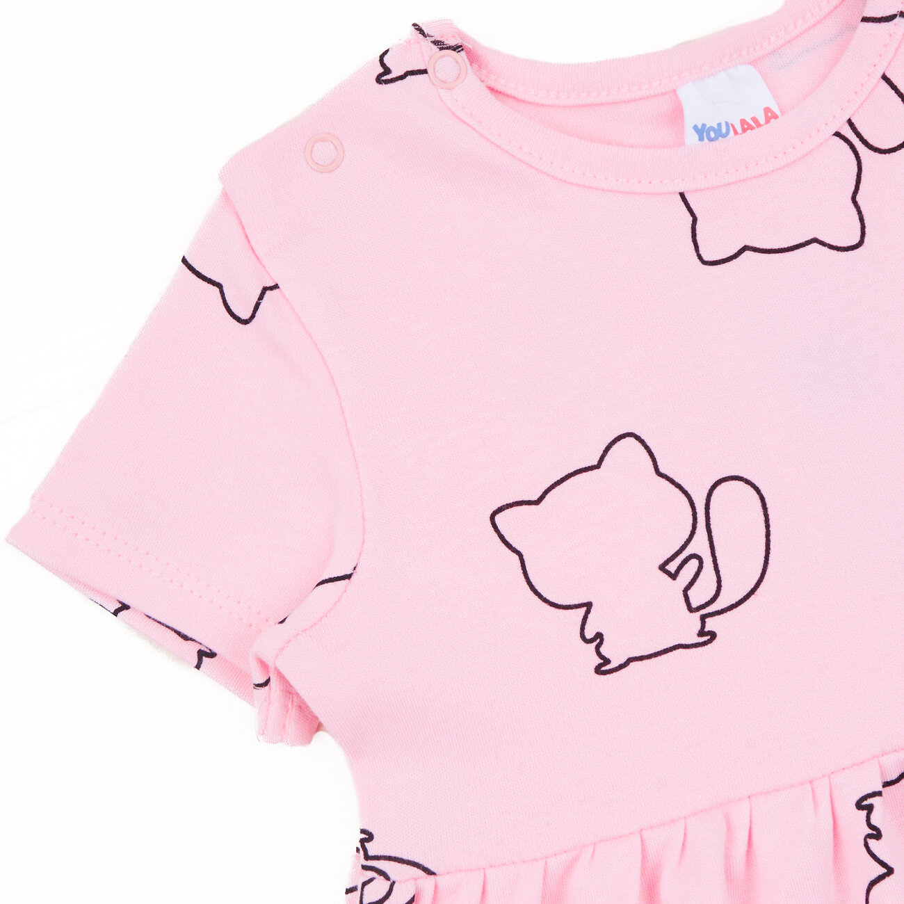 YOULALA Платье 575881 1338200716 розовый