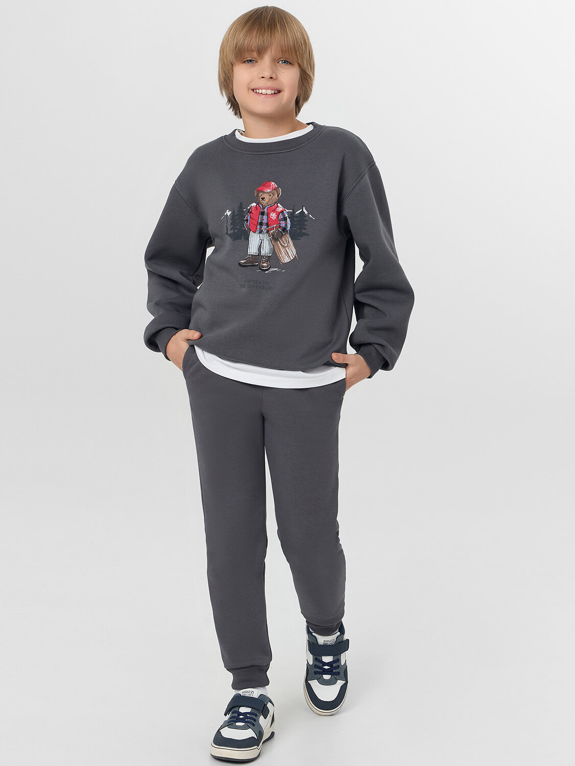 MARK FORMELLE Брюки 575886 183352 серая жемчужина