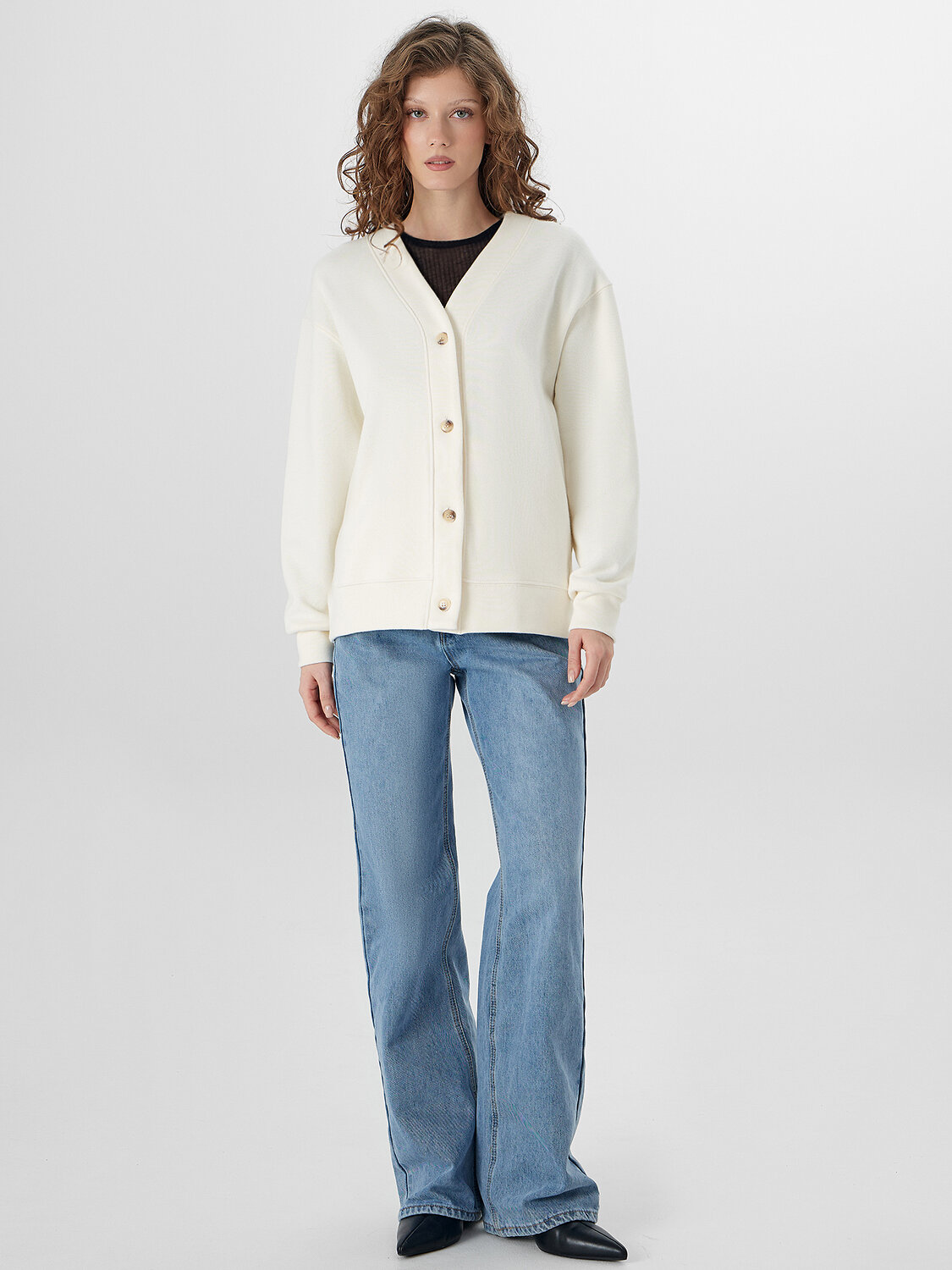 MARK FORMELLE Кардиган 575894 172114-1 молочный