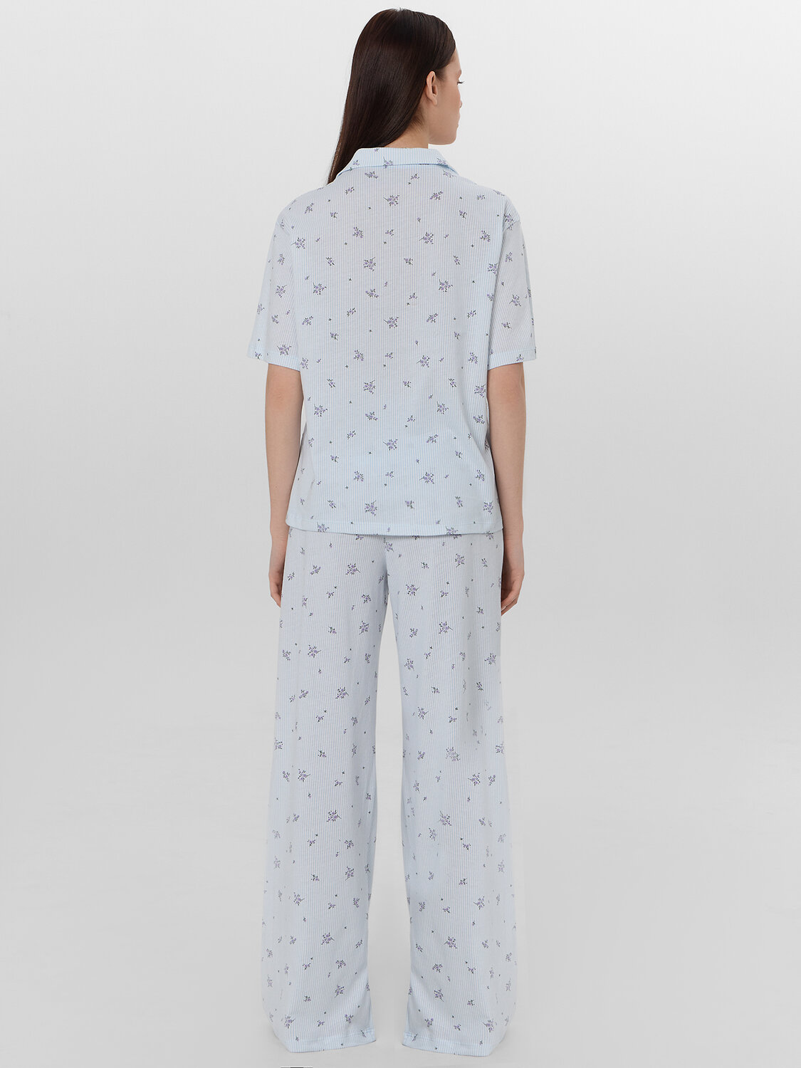 MARK FORMELLE Комплект 575906 592554 цветы на голубой полоске