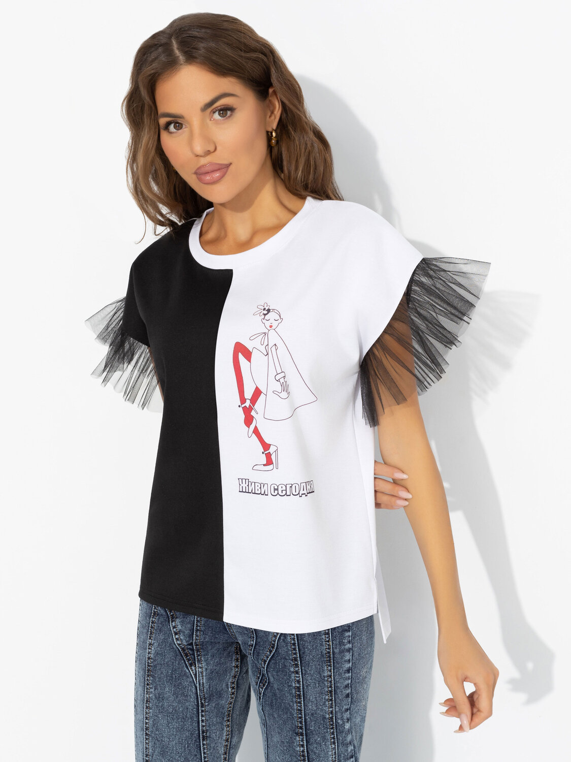 CHARUTTI Футболка 575914 12384 Белый