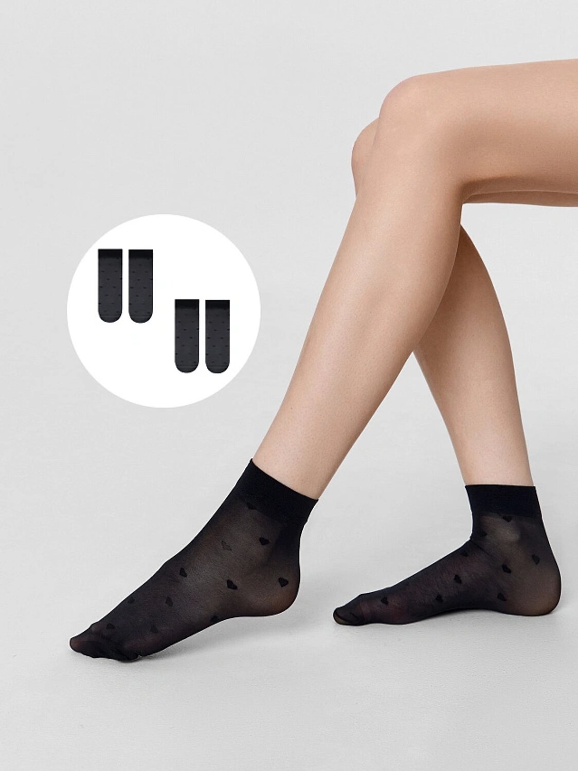 MARK FORMELLE Женские носки 575915 262PA-3307 черный