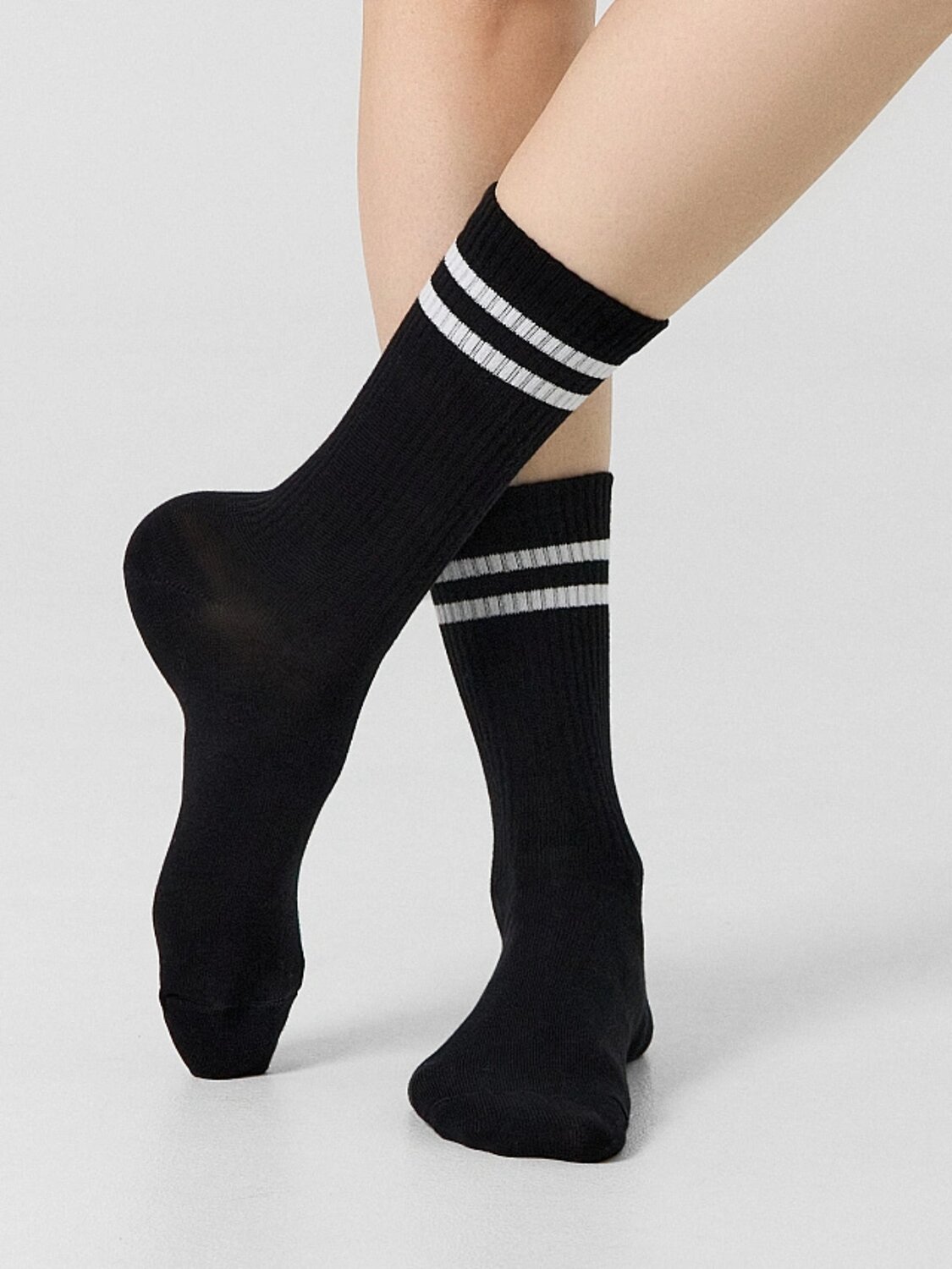 MARK FORMELLE Женские носки 575922 217A-574 черный /вишневый /джинсовый/