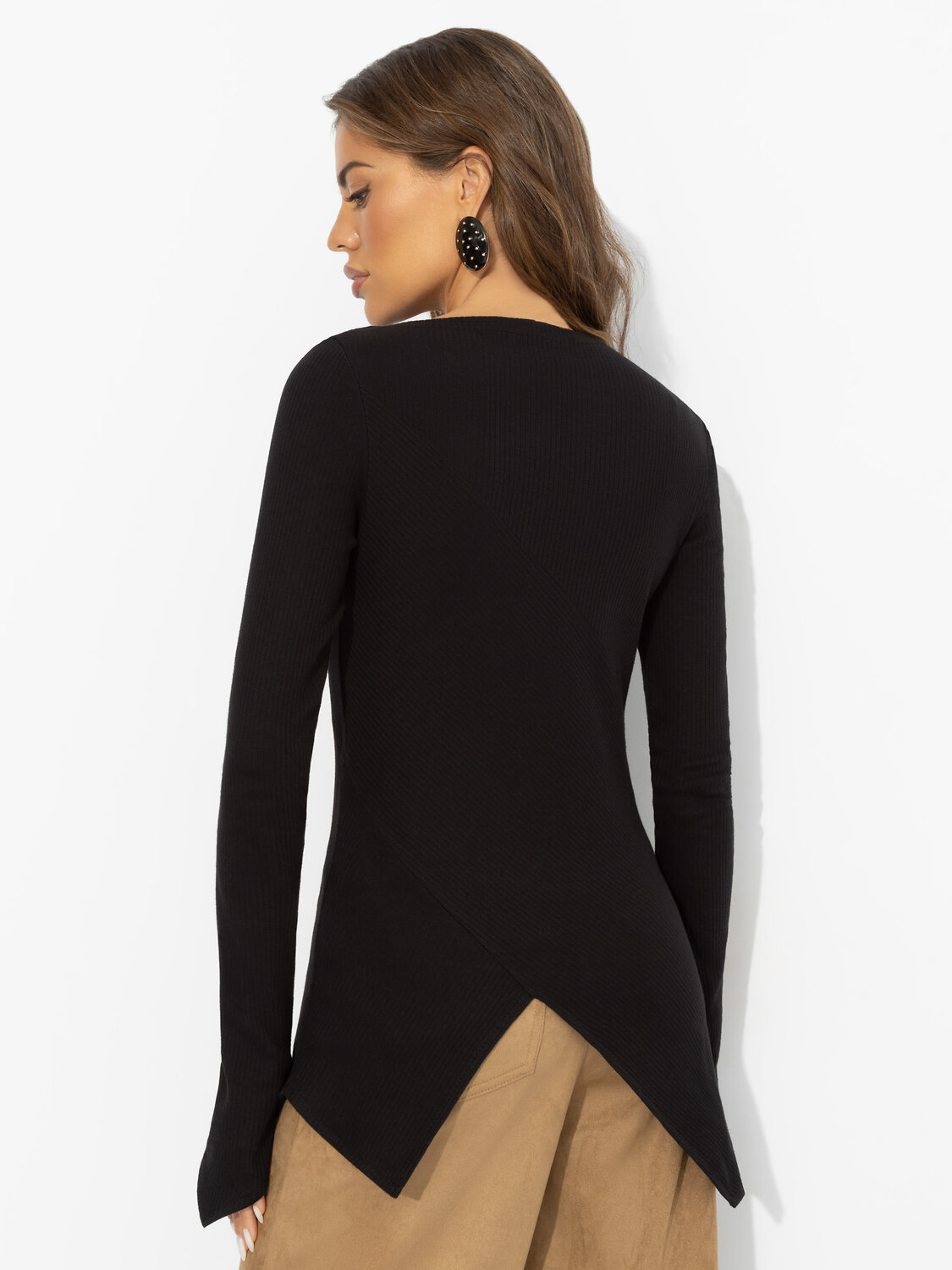 CHARUTTI Лонгслив 575925 12487 Черный