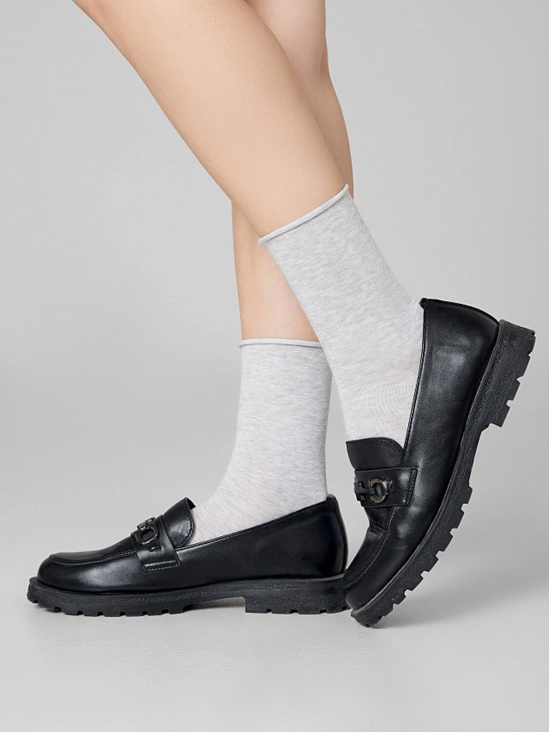 MARK FORMELLE Женские носки 575927 245A-1303 св.сер.мел /сер.мел /т.сер.мел/