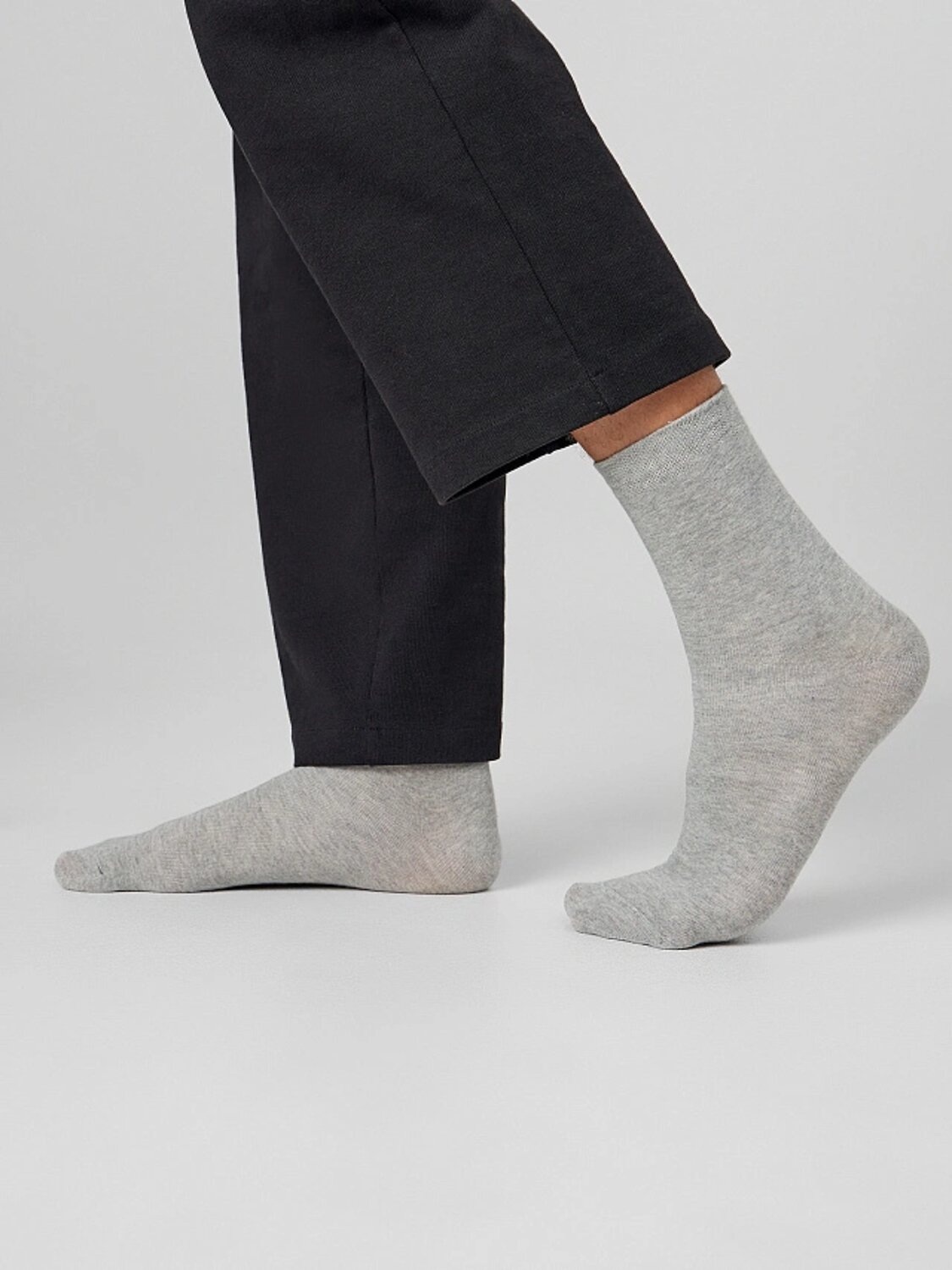 MARK FORMELLE Мужские носки 575940 028BAS-1535 серый меланж