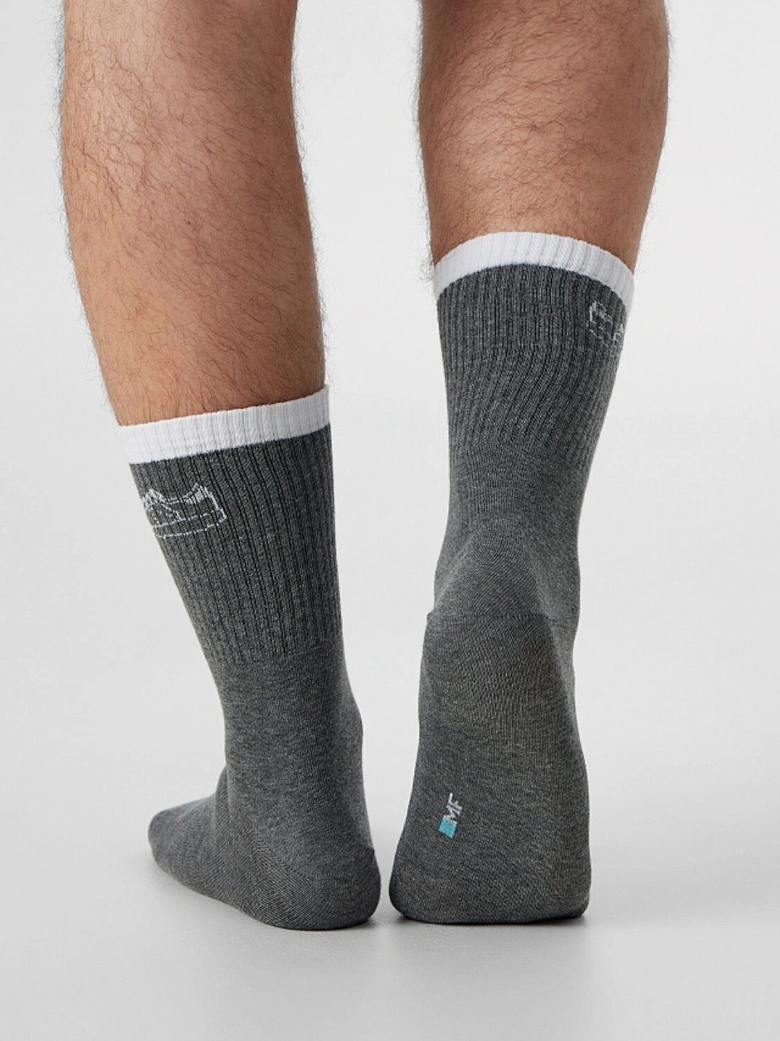 MARK FORMELLE Мужские носки 575943 107K-2909 т.серый меланж