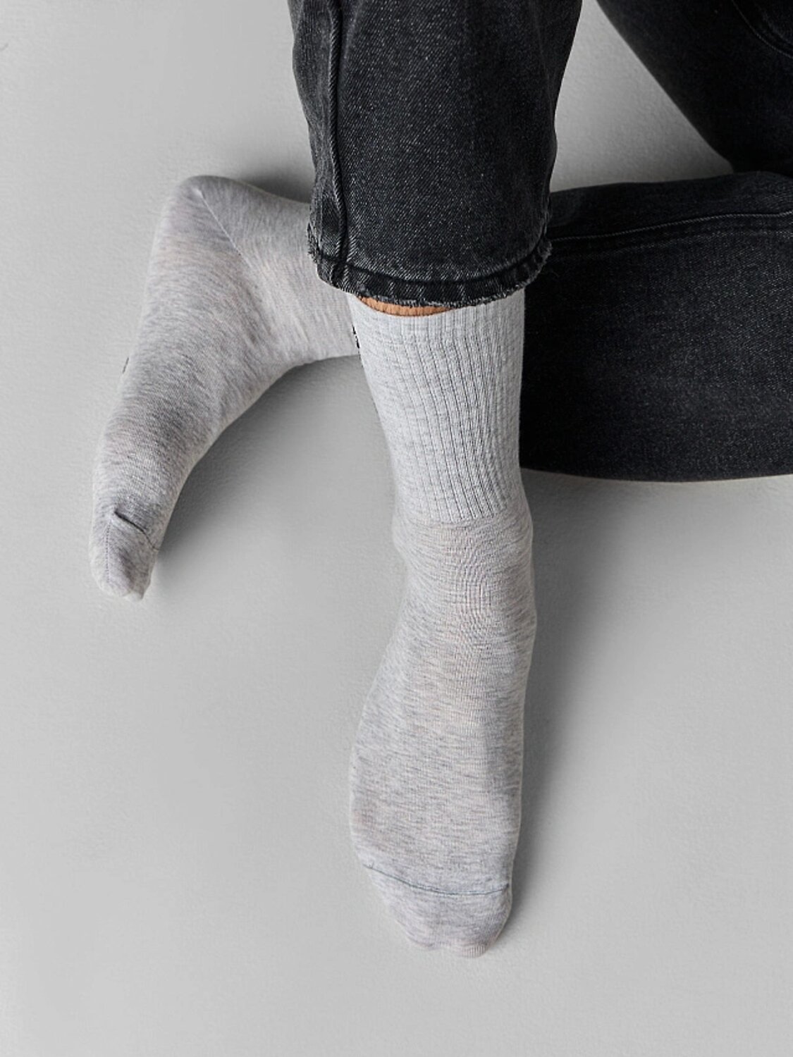 MARK FORMELLE Мужские носки 575948 107K-3348 св.серый меланж