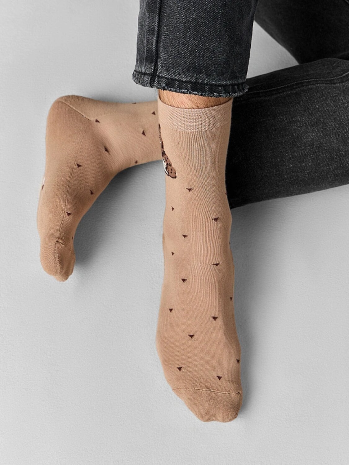 MARK FORMELLE Мужские носки 575957 603K-2943 капучино