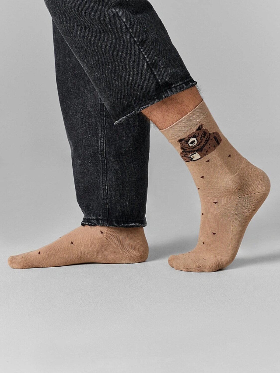 MARK FORMELLE Мужские носки 575957 603K-2943 капучино