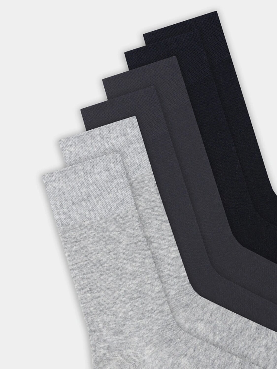 MARK FORMELLE Мужские носки 575958 001A-001 серый меланж /графитовый /черный/