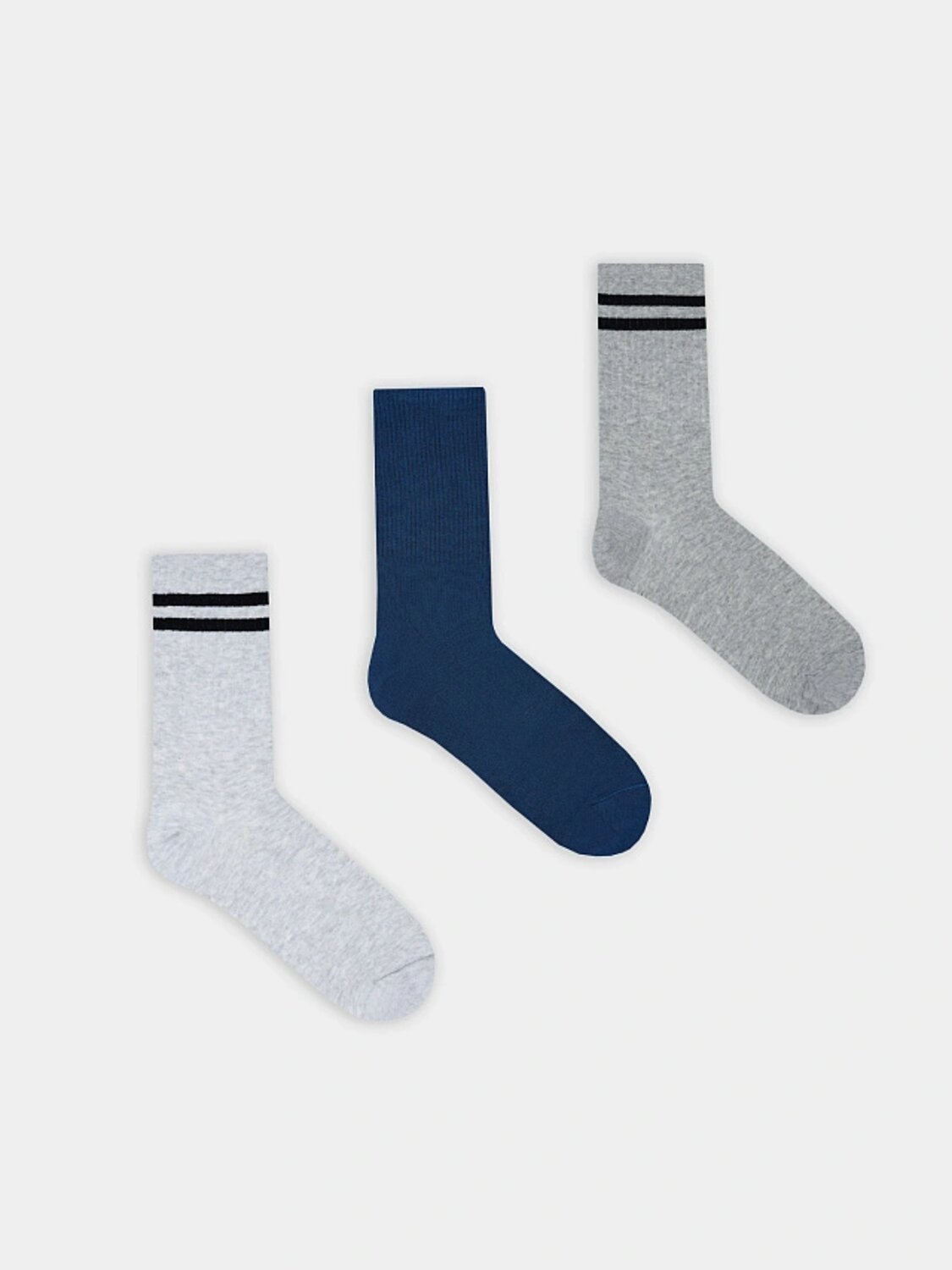 MARK FORMELLE Мужские носки 575963 107A-3090 сер.меланж /св.сер.мел /джинсовый/