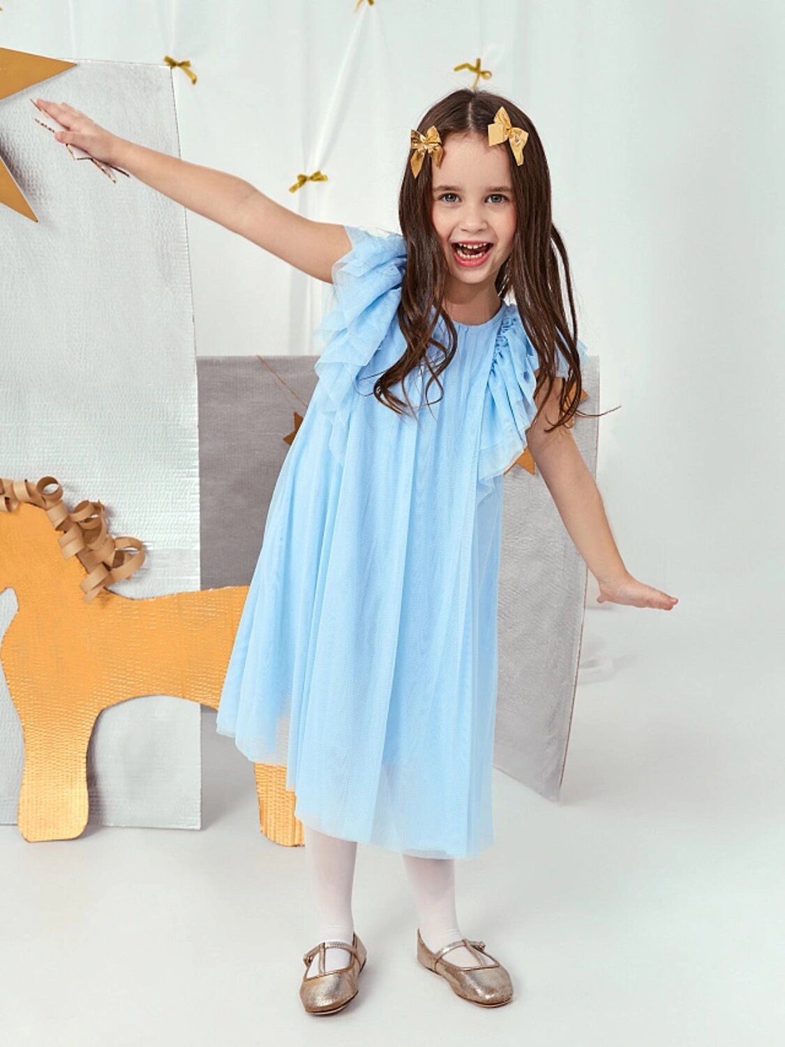 MARK FORMELLE Платье 575966 157976 серо-голубой