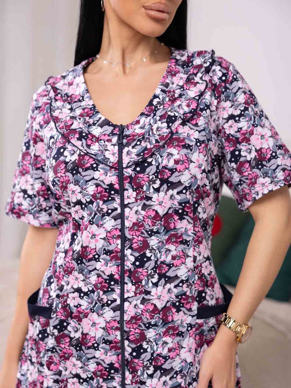 Текс-плюс Халат 575989 НФ-00246098 Розовый