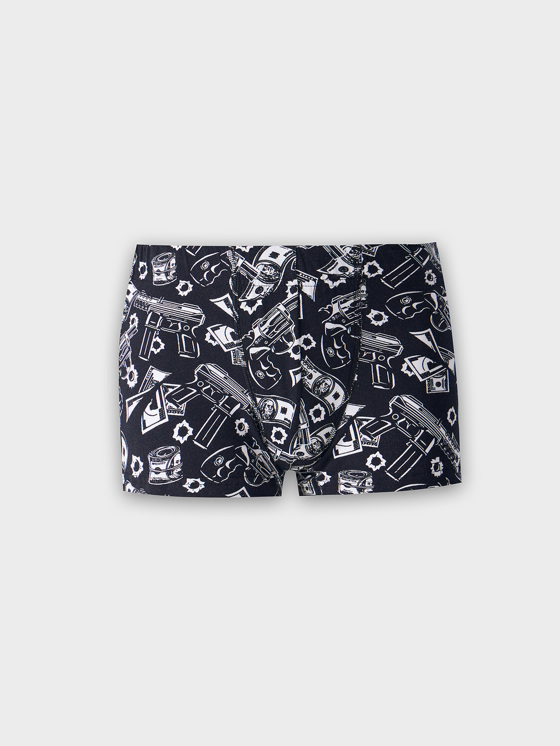 MARK FORMELLE Трусы 576039 411230 пистолеты и деньги на черном