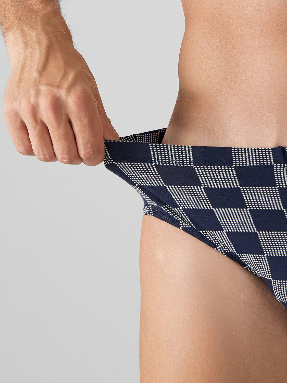 MARK FORMELLE Трусы 576041 411120 клетка на глубоком синем
