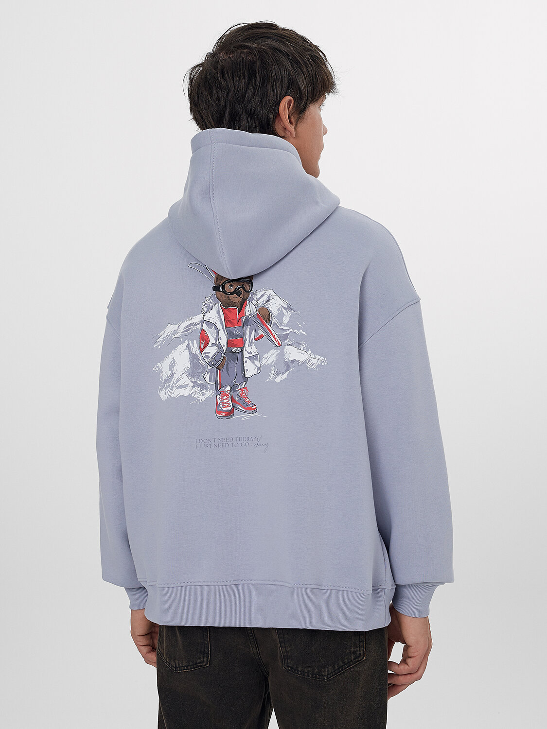 MARK FORMELLE Худи 576050 121898 лавандовая дымка +печать