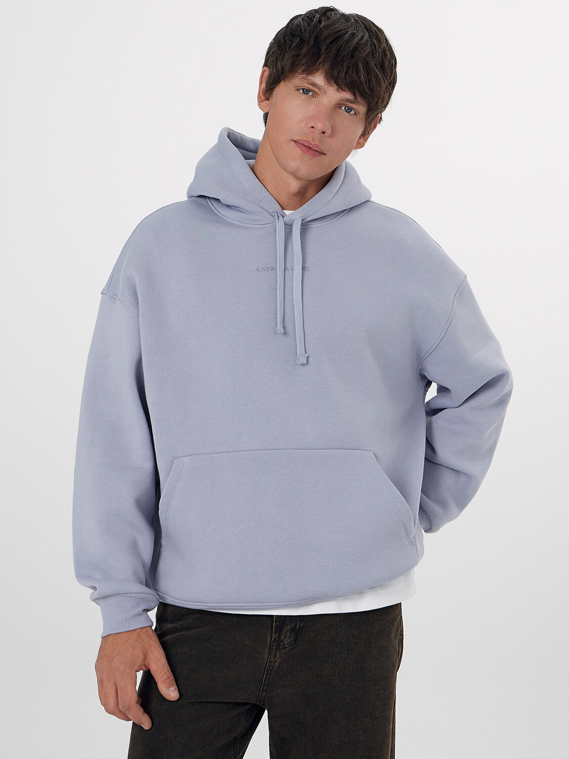 MARK FORMELLE Худи 576050 121898 лавандовая дымка +печать