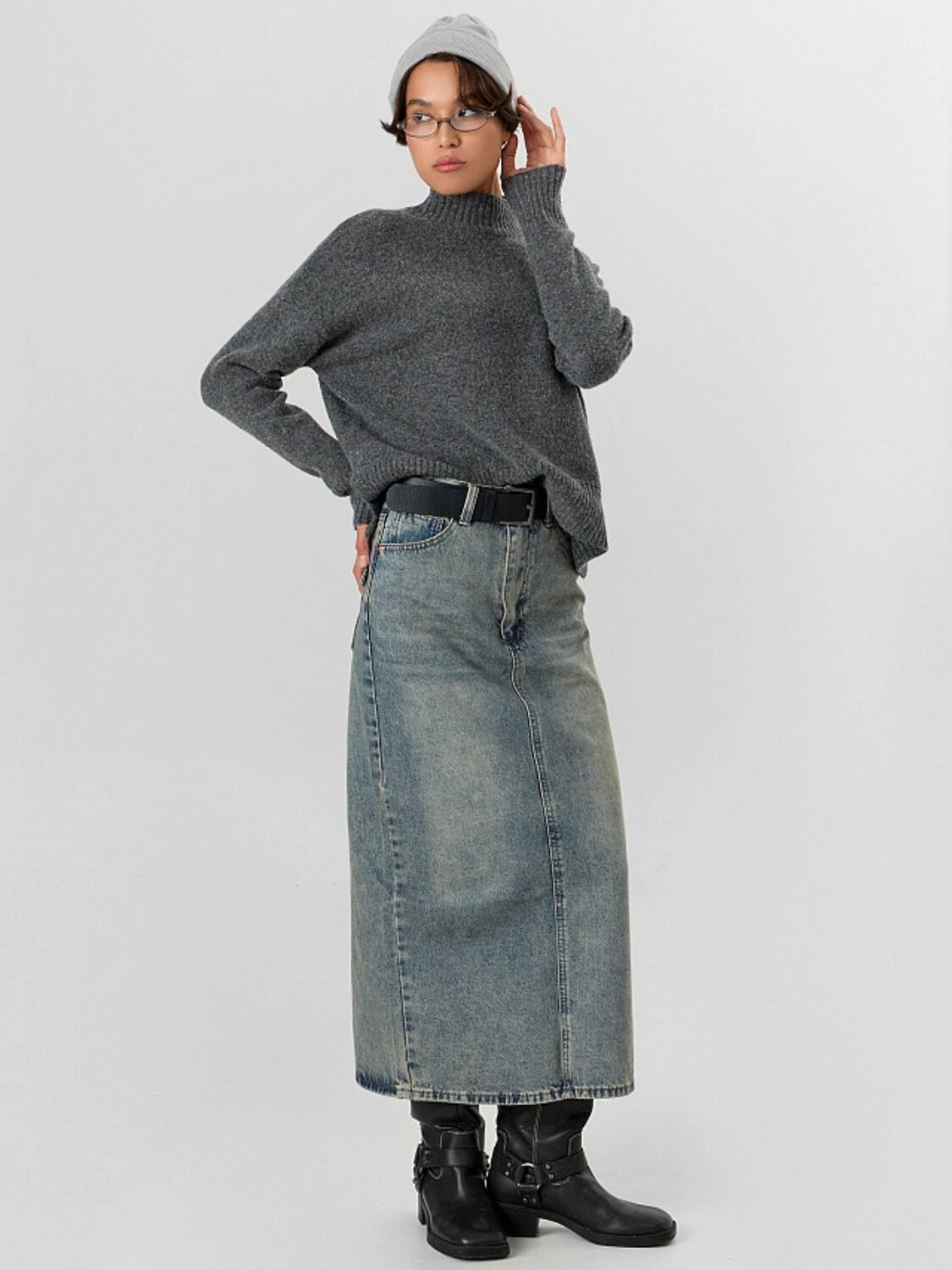 MARK FORMELLE Юбка 576053 2025-2DSK101-1t голубой +тинт