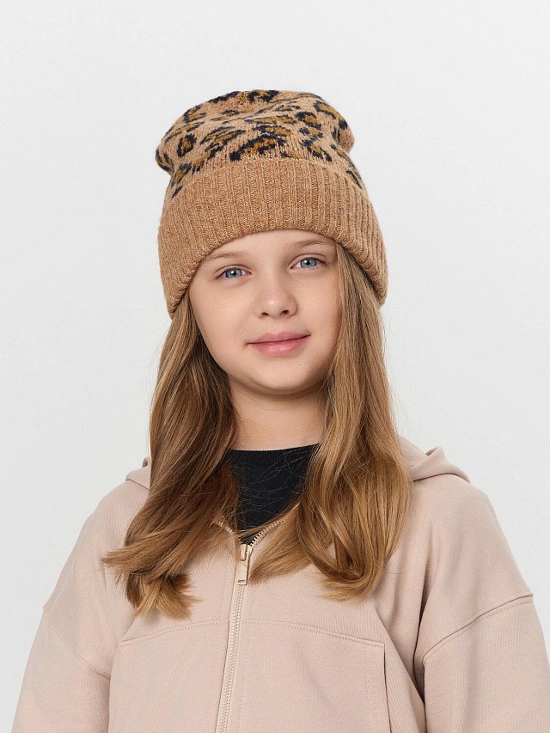MARK FORMELLE Шапка 576056 MF24017 леопард